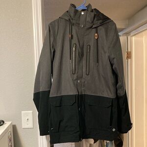 Men’s Small Columbia Snowboard Ski Sport Jacket Black Insulated